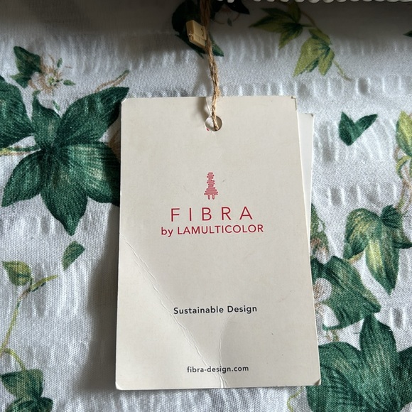 {NWT} FIBRA White Woven “Mini V Backpack” - Picture 9 of 11